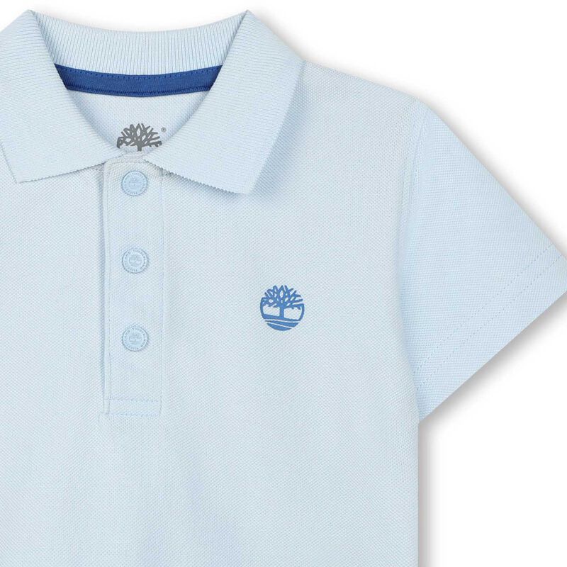 Timberland Pique Short Sleeves Polo Shirt 2-4Y image number 2
